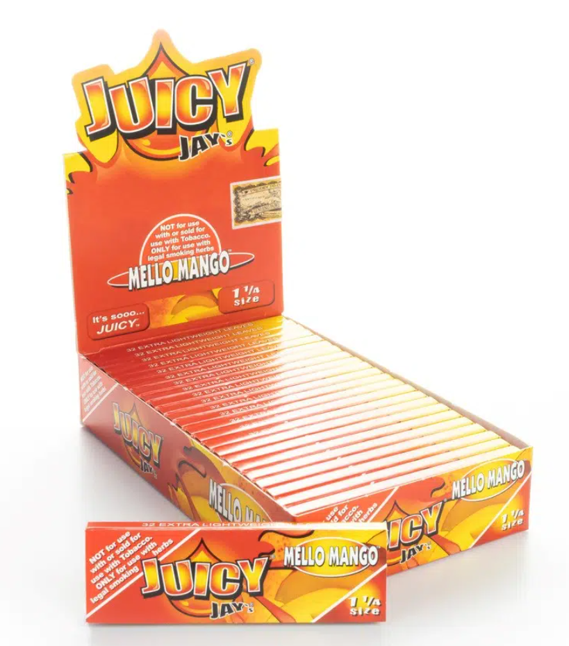 Juicy Jay’s Rolling Papers –Mello Mango