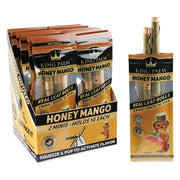 Smoking:Rolling Papers And Hemp Wraps:King Palm Wraps:King Palm Cones - Mini - 2pk - 20ct - Honey Mango (KP-2171)
