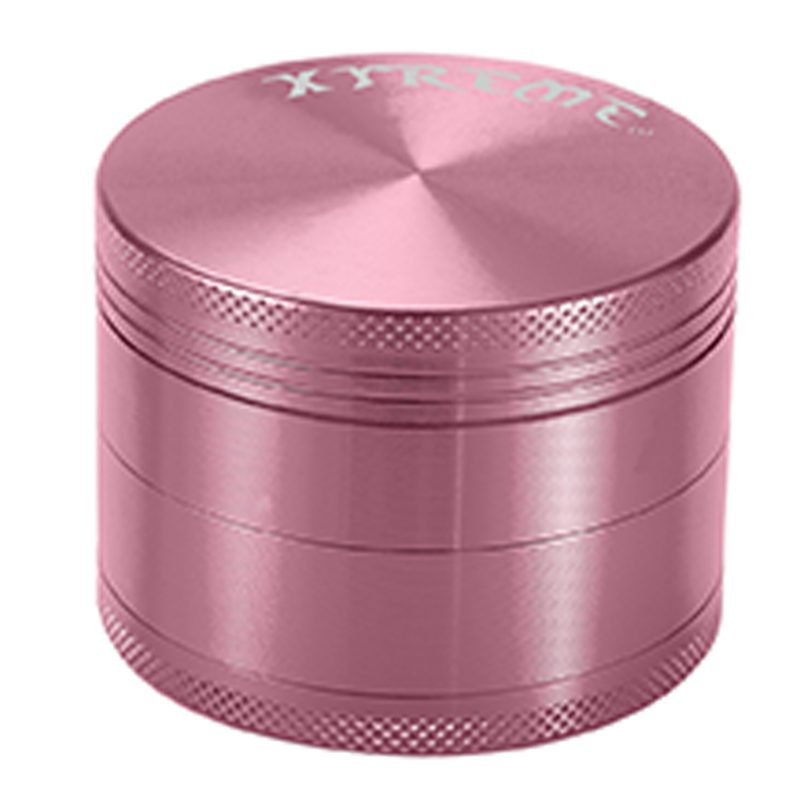 4 Part 40mm Xtreme Grinder - Pink (CNC400-4)-6/box