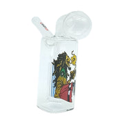 MST148 - Bob Marley & Cartoon Glass Water Pipes