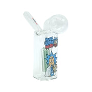 MST157 - Rick and Morty Glass Water Pipe
