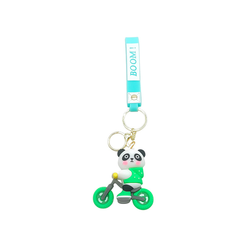 MST188 - Panda Bicycle Keychain - 100/pack