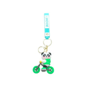 MST188 - Panda Bicycle Keychain - 100/pack