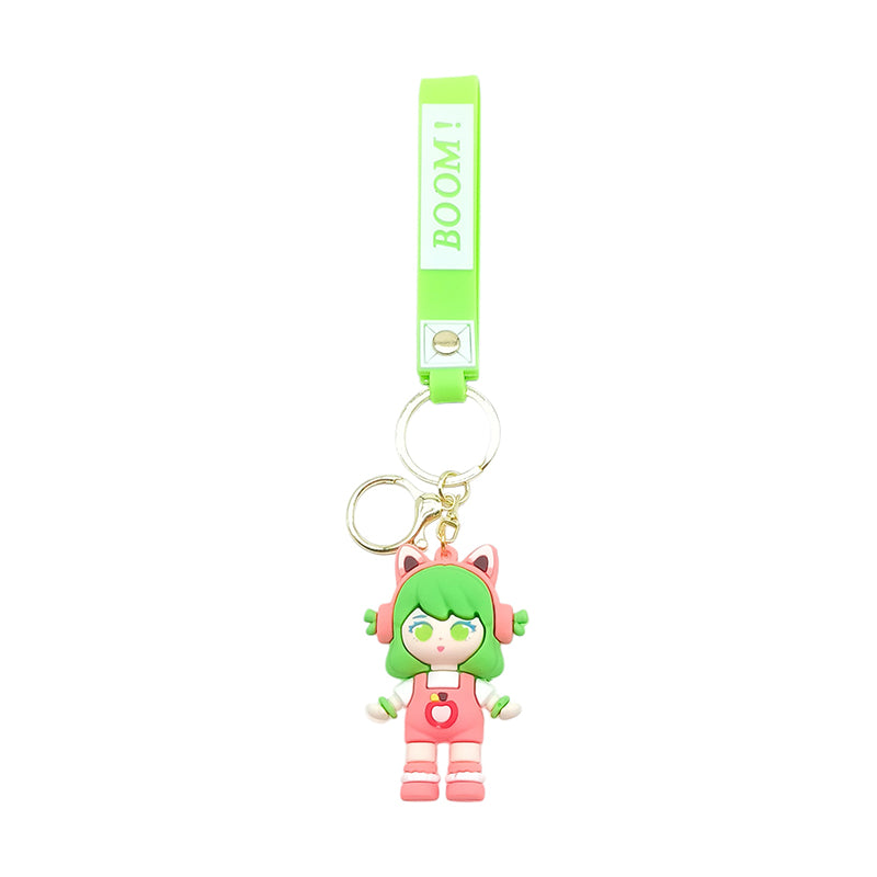 MST189 - Cartoon Girl Keychain - 100/Pack