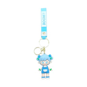 MST189 - Cartoon Girl Keychain - 100/Pack