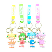 MST189 - Cartoon Girl Keychain - 100/Pack