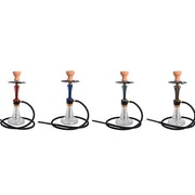 MST4034 - aluminium body glass bottle (S size) DO sanding silicon hose