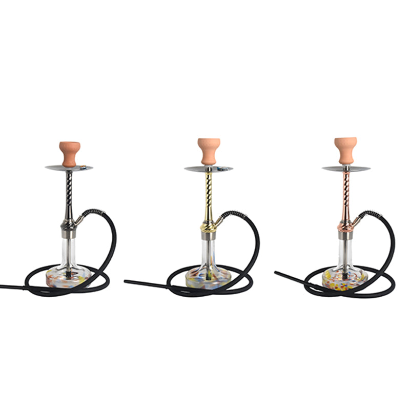 MST4040 - Aluminium body+glass bottle (M size)+DO-sanding silicon hose