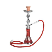 MST4045 - IRON body+ handdrawing glass bottle (medium size) +leather wood hose