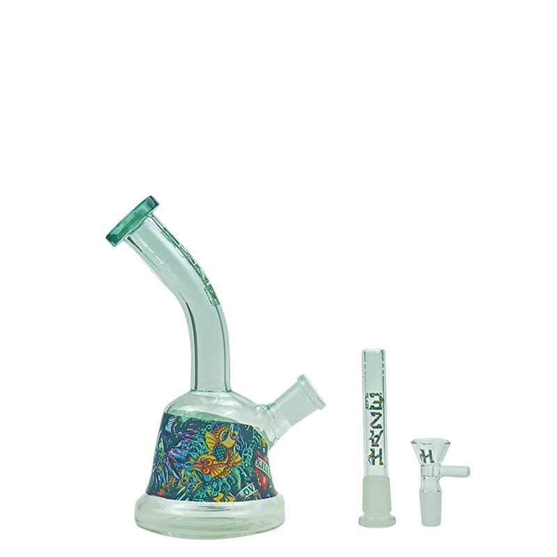 Haze 8″ Kills Dab rig – Teal (Mini-N)