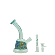 Haze 8″ Kills Dab rig – Teal (Mini-N)