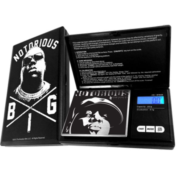 Notorious BIG G-Force, Licensed Digital Pocket Scale - (BGG0100 Black)