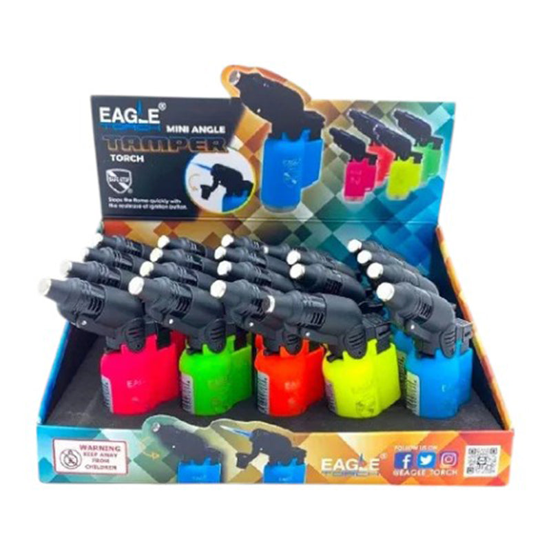 Eagle Mini Angle Tamper Torch Lighter - 20ct - [PT116T]
