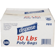 Poly Bags 10lb [500ct]
