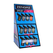 Zengaz Seven Jet (ZL-19) Series 9 Rubberized Lighters - 48ct (Series 9-A)