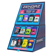 Zengaz Mega (ZL-3) Series 5 Jet Rubberized Cube Lighters - 48ct (Series 5-A)