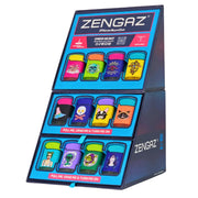 Zengaz Mega (ZL-3) Series 5 Jet Rubberized Cube Lighters - 48ct (Series 5-B)