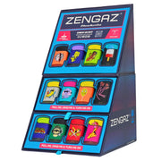 Zengaz Mega (ZL-3) Series 5 Jet Rubberized Cube Lighters - 48ct (Series 5-C)