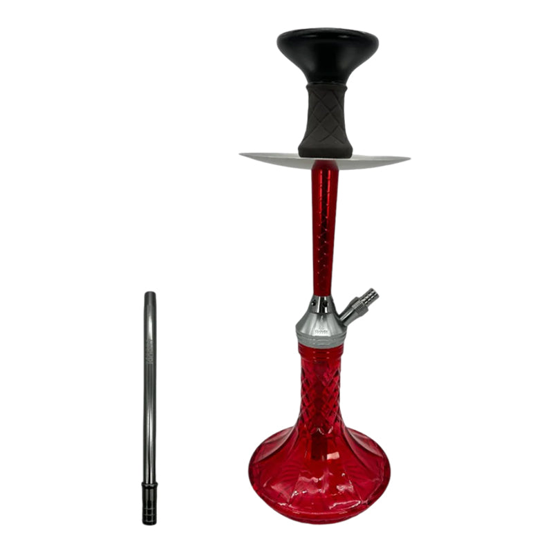 Fog Master Aluminum & Glass Hookah (0251)