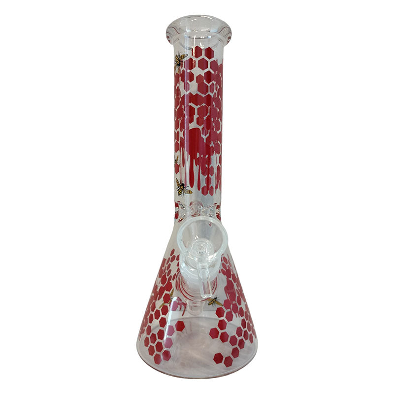 10" Beaker Design Hydro Glass Bong (MST007)