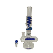 16″ Freezable Coil Inline Perc Bong – (TDO-004)