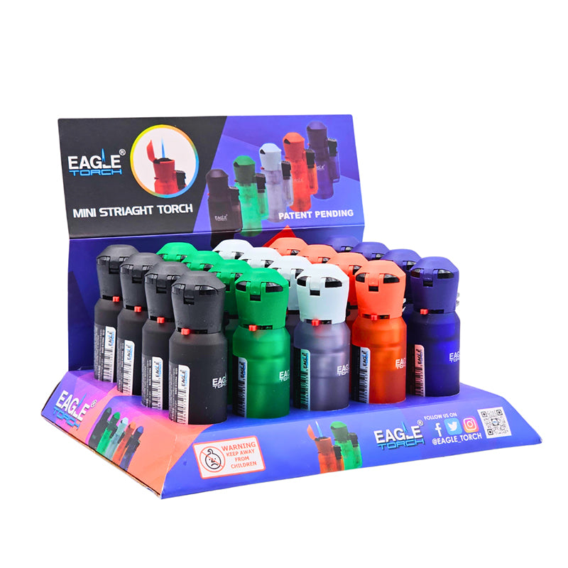 Eagle Mini Straight Torch Lighter (PT180MS) – 20ct