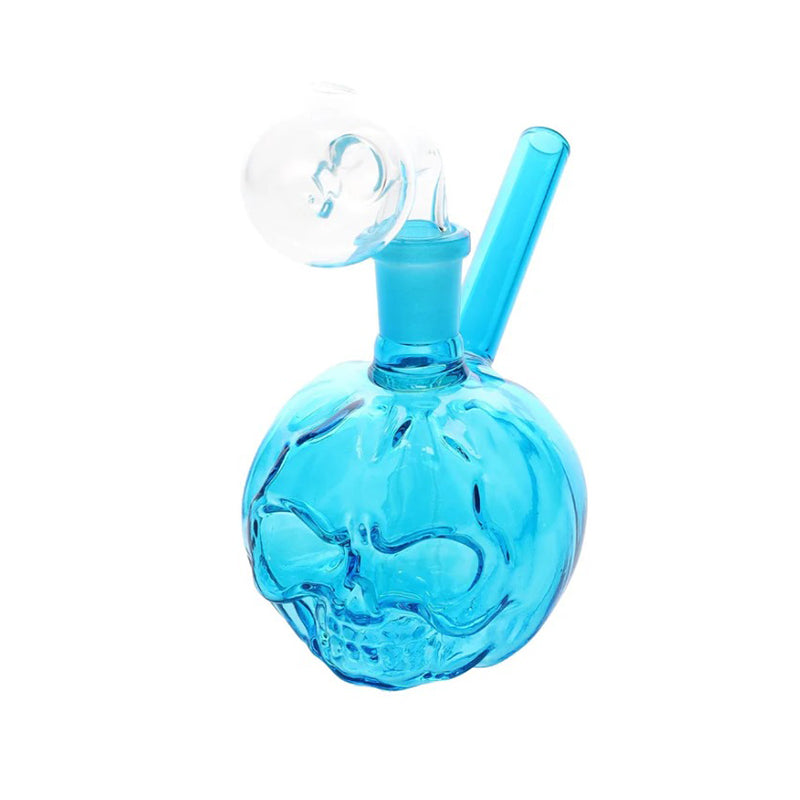 MST155 - Blue Skull Glass Dab Rig