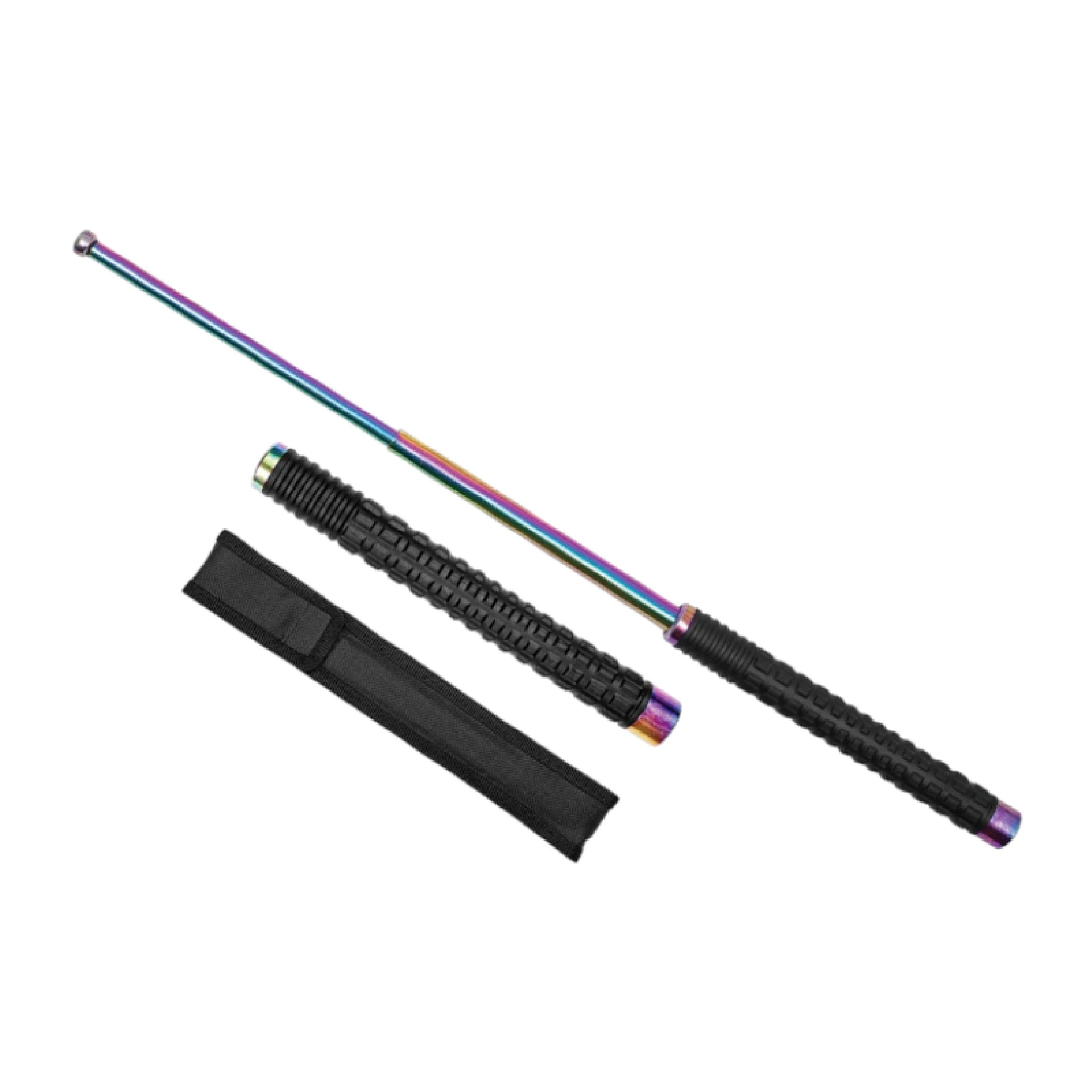 Baton With  Rubber Handle