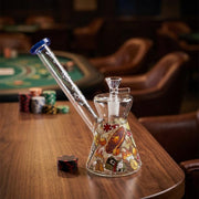 Haze 8″ Gambling Bubbler – Blue (Mini-I)