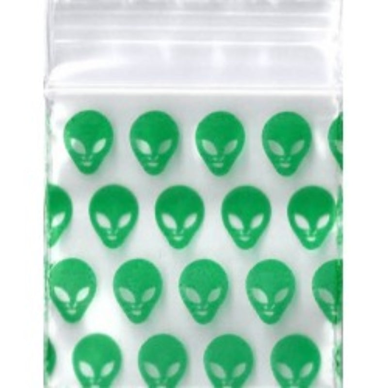 Green Alien Bags