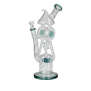 12″ 5MM Recycler Glass Bong (C1575)