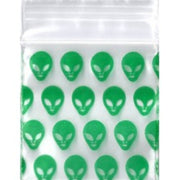 Green Alien Bags