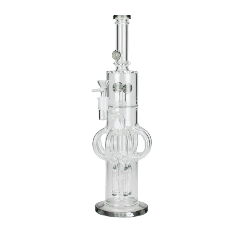 16″ 5MM Octopus Recycler Glass Bong (C1578)