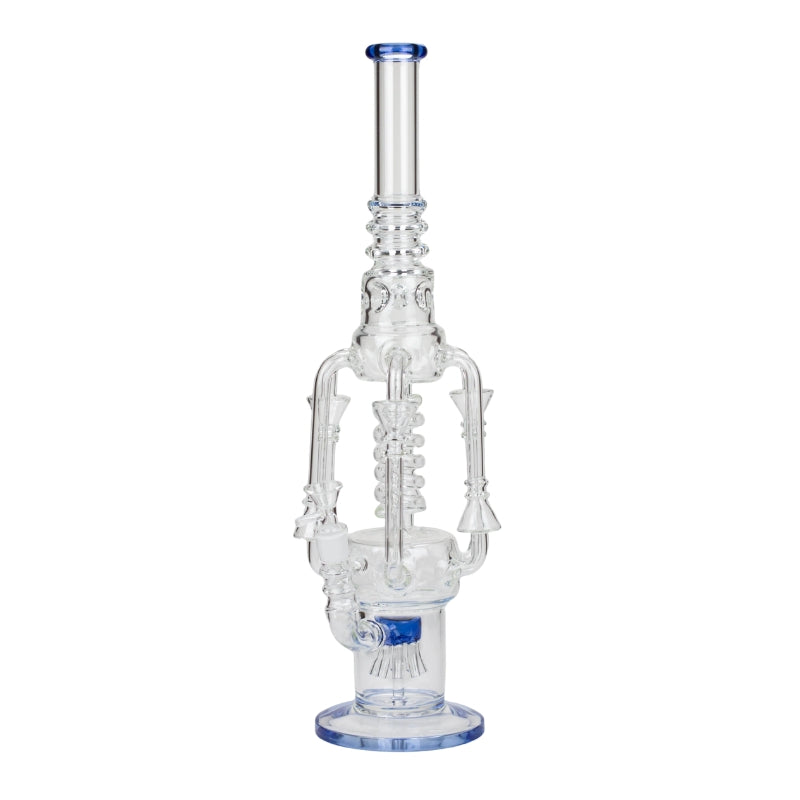 19″ 5MM Sophisticated Recycler Bong (C1576)