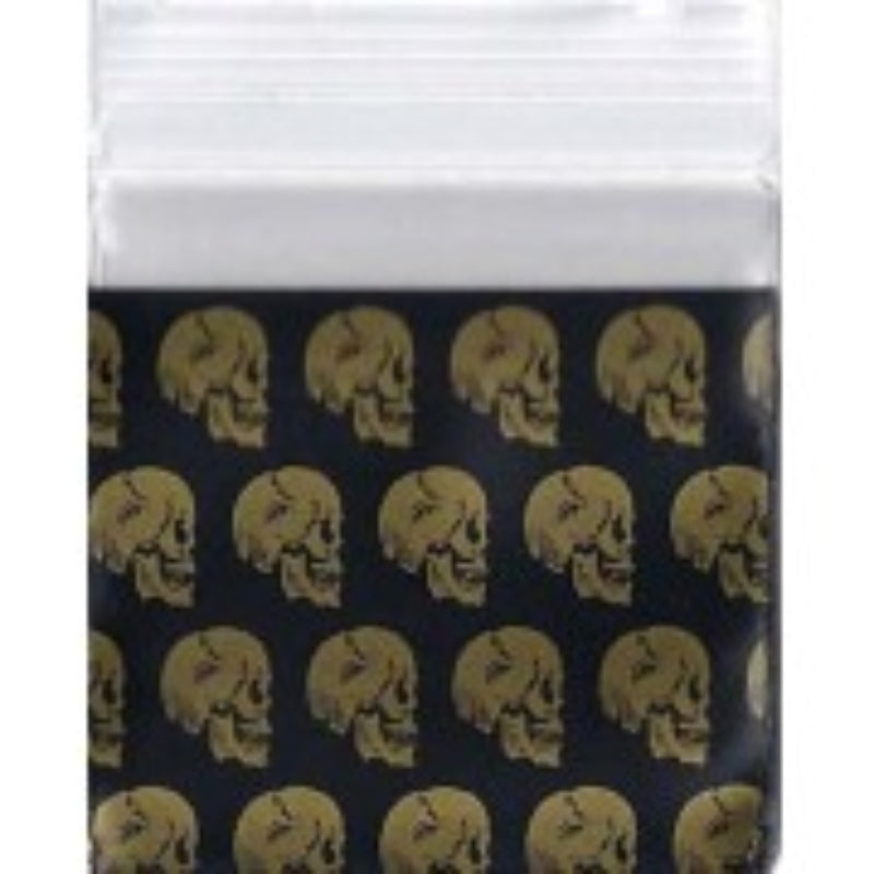 Gold Skull Bags