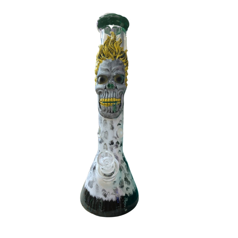 14" 7MM Glass Bong - (DCK-021)