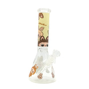 10-Inch Cartoon Glass Beaker Bong (MST194)