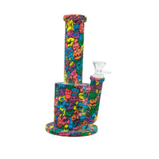 Silicone Beaker Bong with Glass Bowl (MST231)