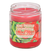 Kiwi Twisted Strawberry Year-Round Fragrances Smoke Odor Exterminator 13oz Candle