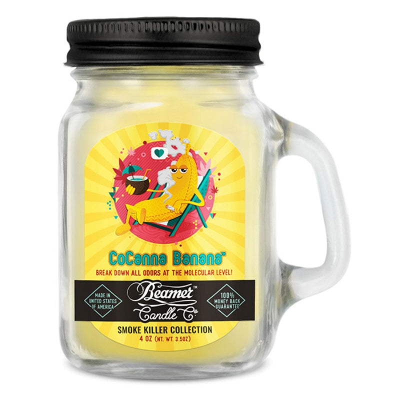 CoCanna Banana 4oz Beamer Candle Co.