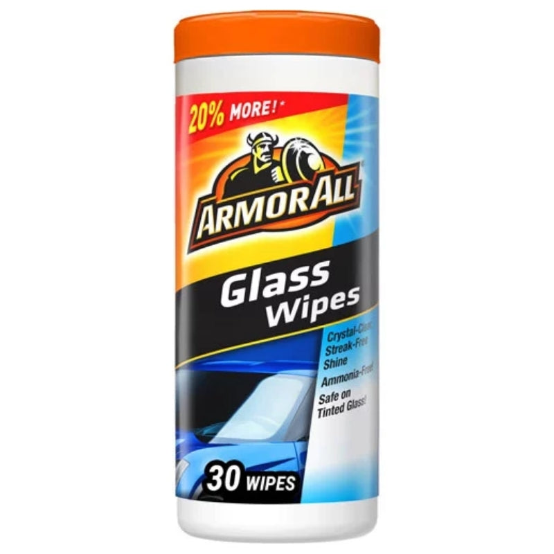 Armor All Wipes Tub Glass (30Ct) (6pcs/box)