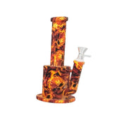 Silicone Beaker Bong with Glass Bowl (MST231)