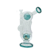 10.2-Inch Mini Glass Bong with Colored Bowl (MST280)