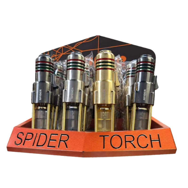 SP-511 - Spider Premium Torch Lighter - 12/Display