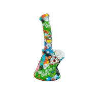 Printed Silicone Mini Bong (MST233)