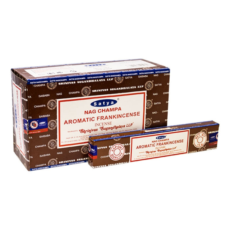 Satya Aromatic Frankincense Incense 15g
