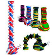 MSTS153 - Accordion Neck Silicone Water Bong
