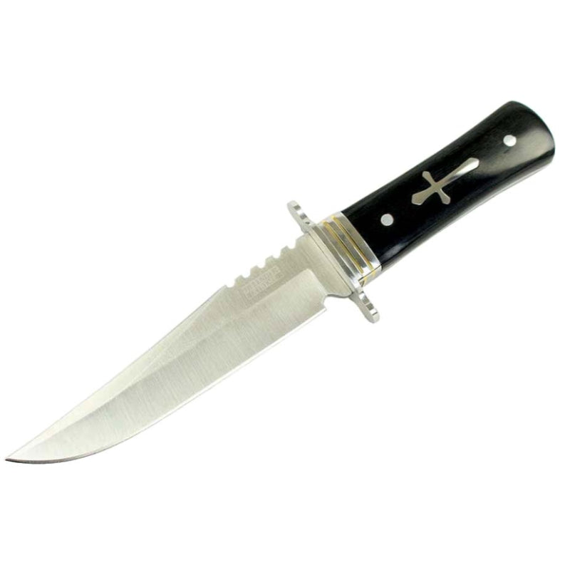 11" Defender Xtreme Hunting Knife Full Tang Stainless Steel Blade with Wood Handle (8153)