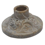 Rough Effect Handcrafted Stone Candle Holder