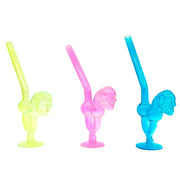 5.8-inch - Mini Skull Glass Bong (MST279)